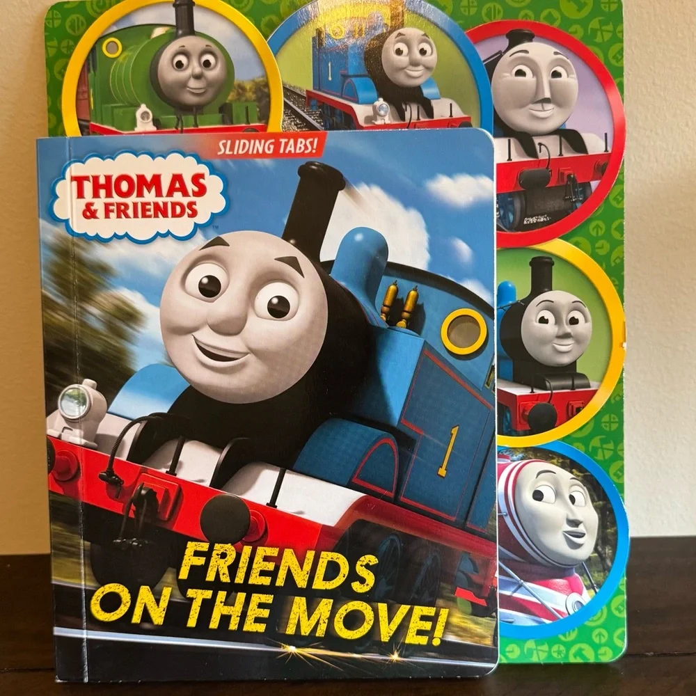 Brand New! Thomas & Friends - Friends on the Move Tabs Book